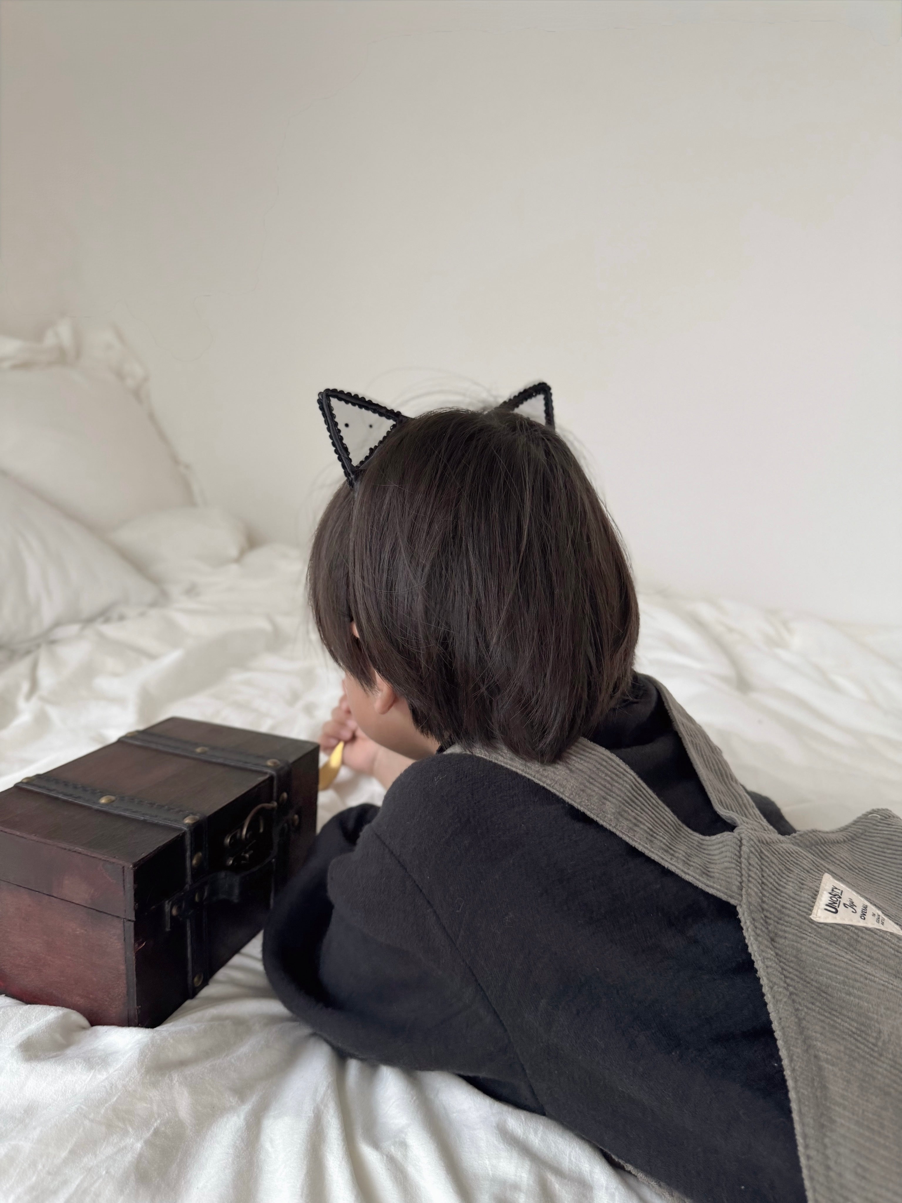 Black cat headband