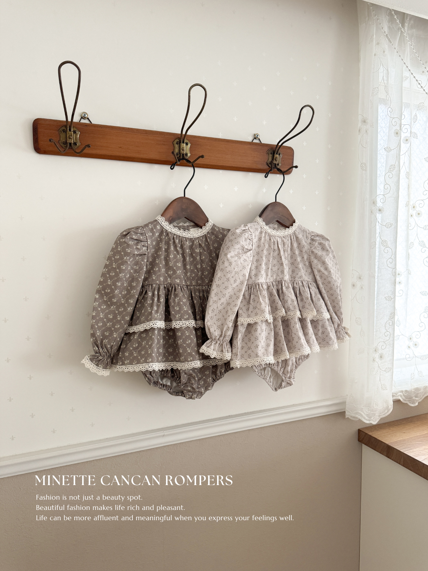 Minette cancan rompers
