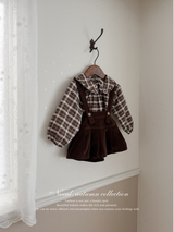Marche check blouse