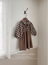 Marche check blouse