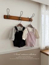 Corduroy berry short overall (normal)