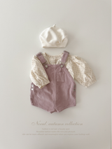Corduroy berry short overall (normal)