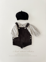 Corduroy berry short overall (normal)