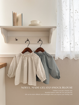*Noeul.made* Gelato smock blouse