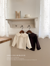 Sara collar blouse