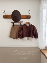 Corduroy span pants