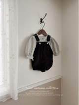 Corduroy berry short overall (normal)