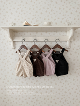 Corduroy berry short overall (normal)