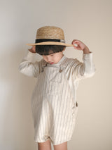 Cotton berry short overall (kids)