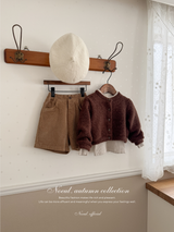Corduroy span pants