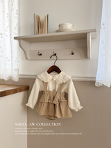 Elly frill suspender skirt