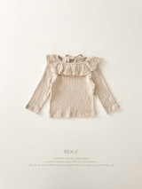 Breeze eyelet frill tops