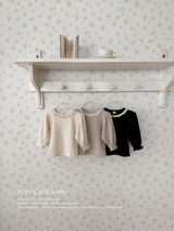 Puff lace tops