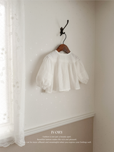 Shirring smock blouse