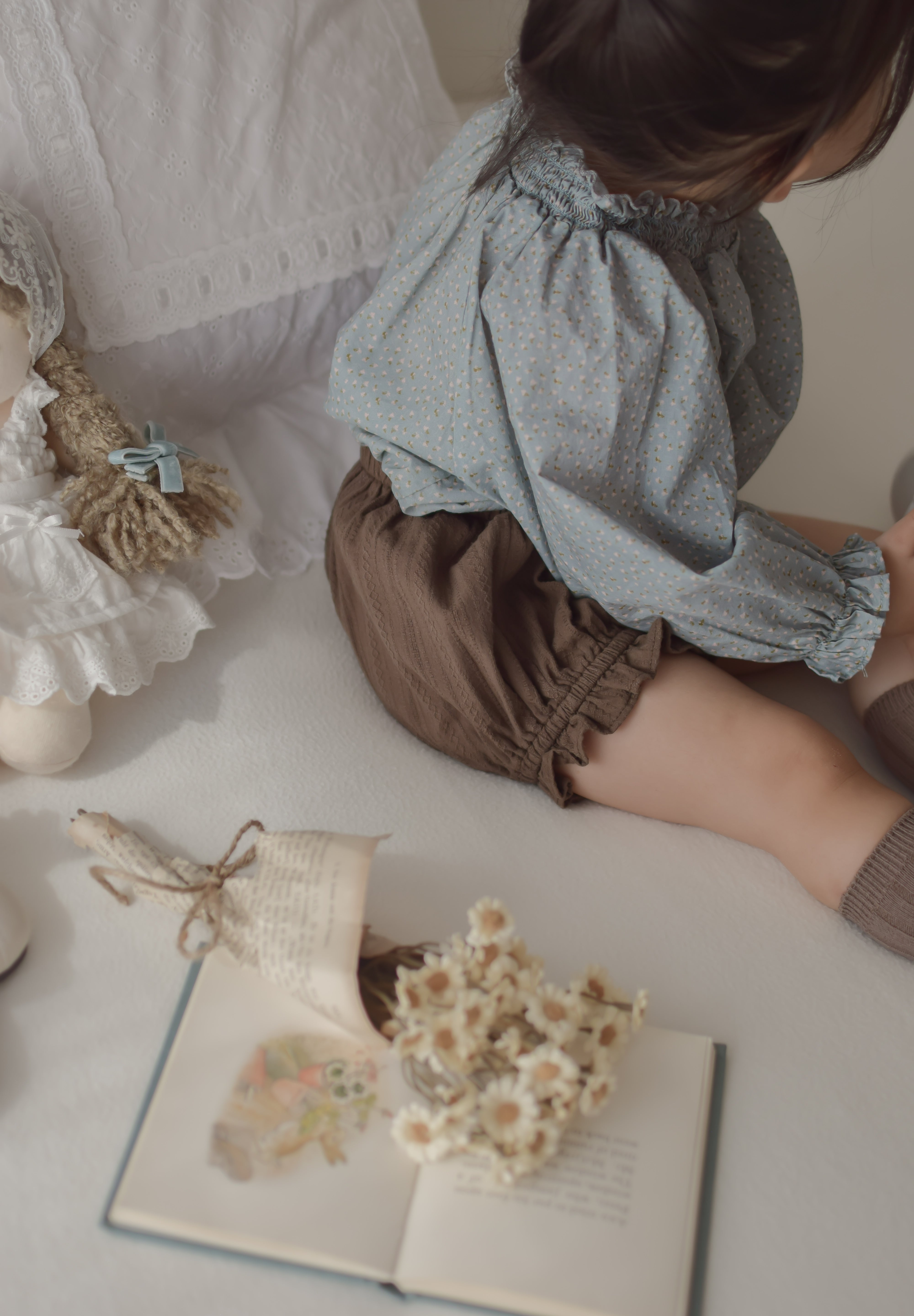 *Noeul.made* Gelato smock blouse