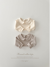 Round collar tops