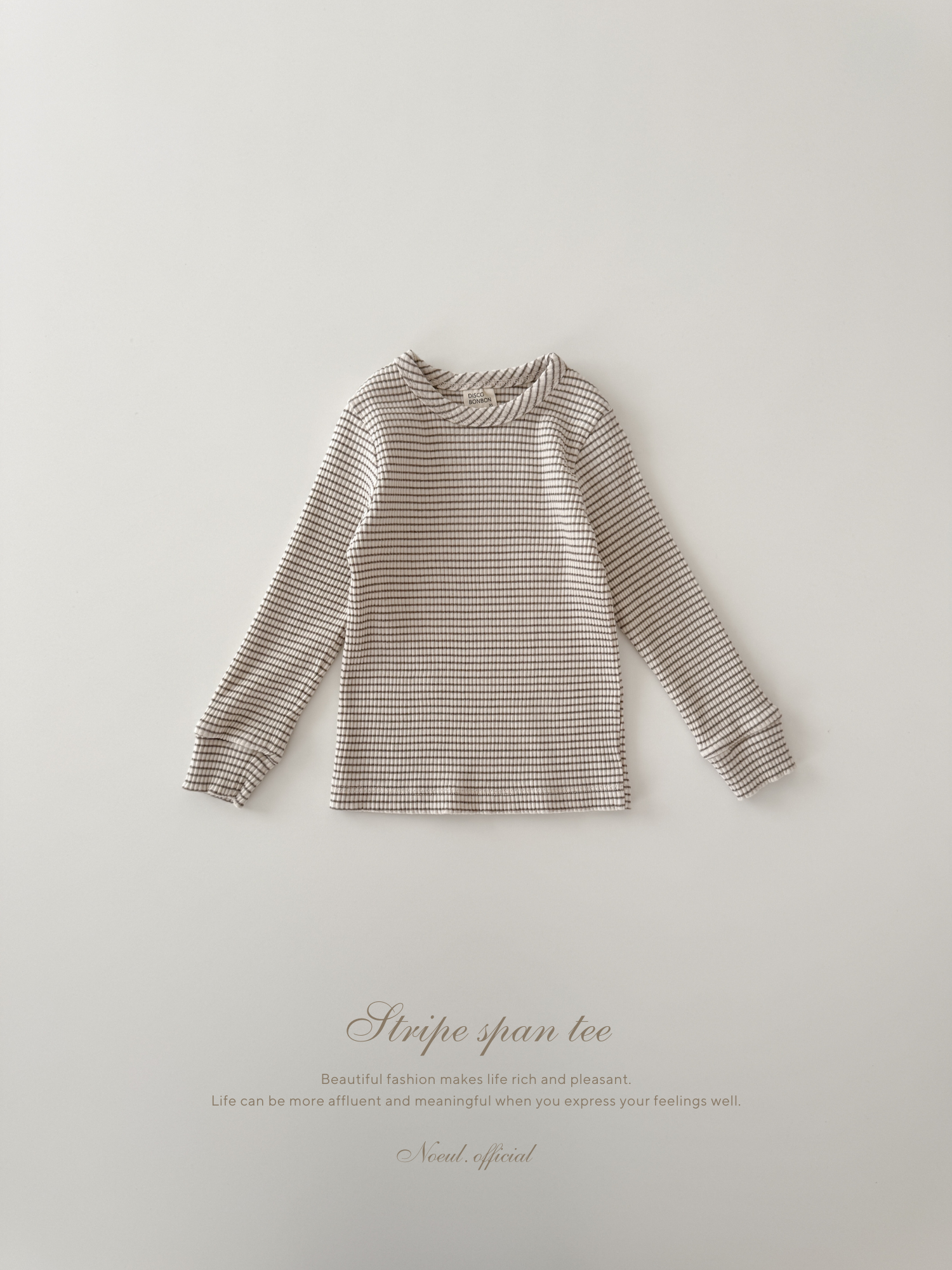 Stripe span tee