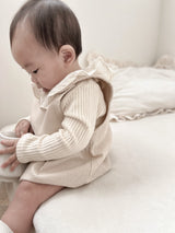 Mini check rompers