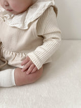 Mini check rompers