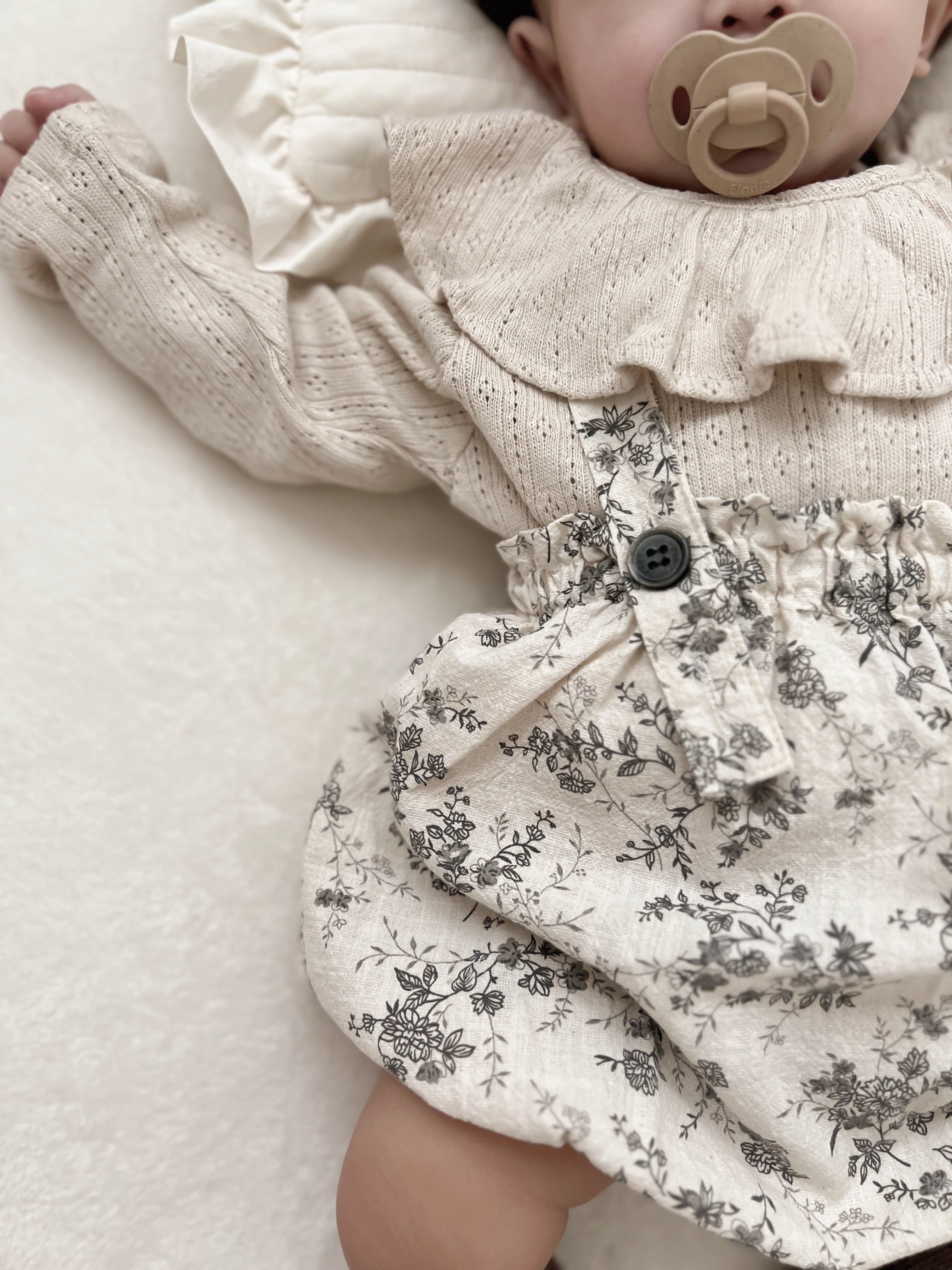 Breeze eyelet frill tops