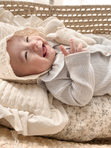 Keuri frill newborn suit