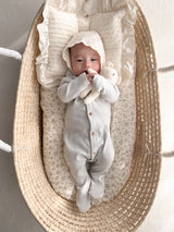 Keuri frill newborn suit