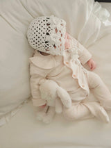 Keuri frill newborn suit