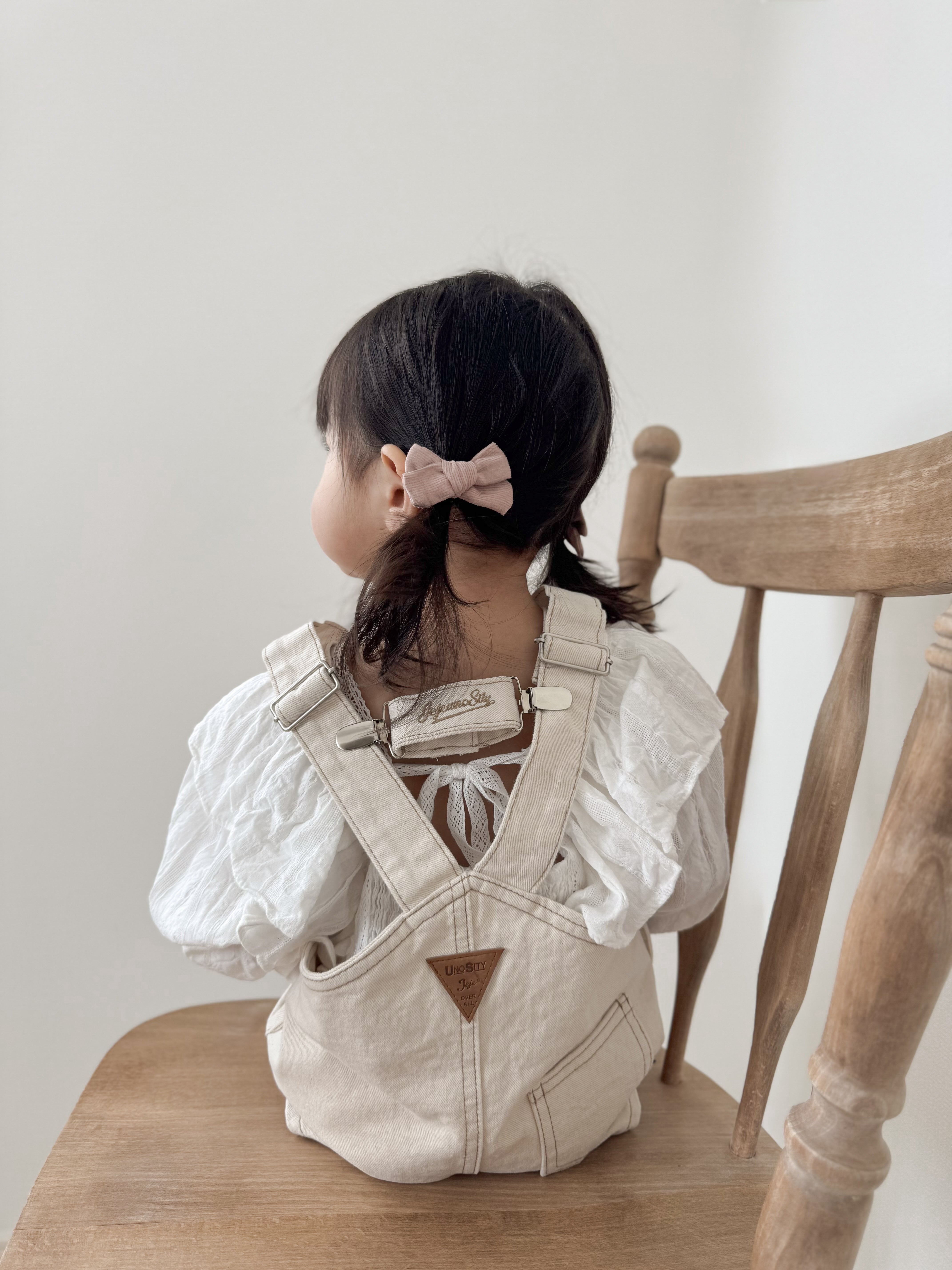 Cotton berry short overall (baby)