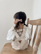 Cotton berry short overall (baby)