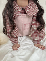 Cotton berry short overall (kids)