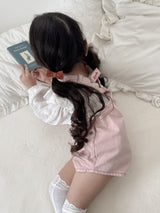 Cotton berry short overall (kids)