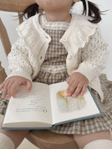Fraise eyelet cardigan