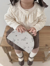 Fraise eyelet cardigan