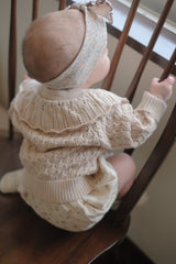 Fraise eyelet cardigan