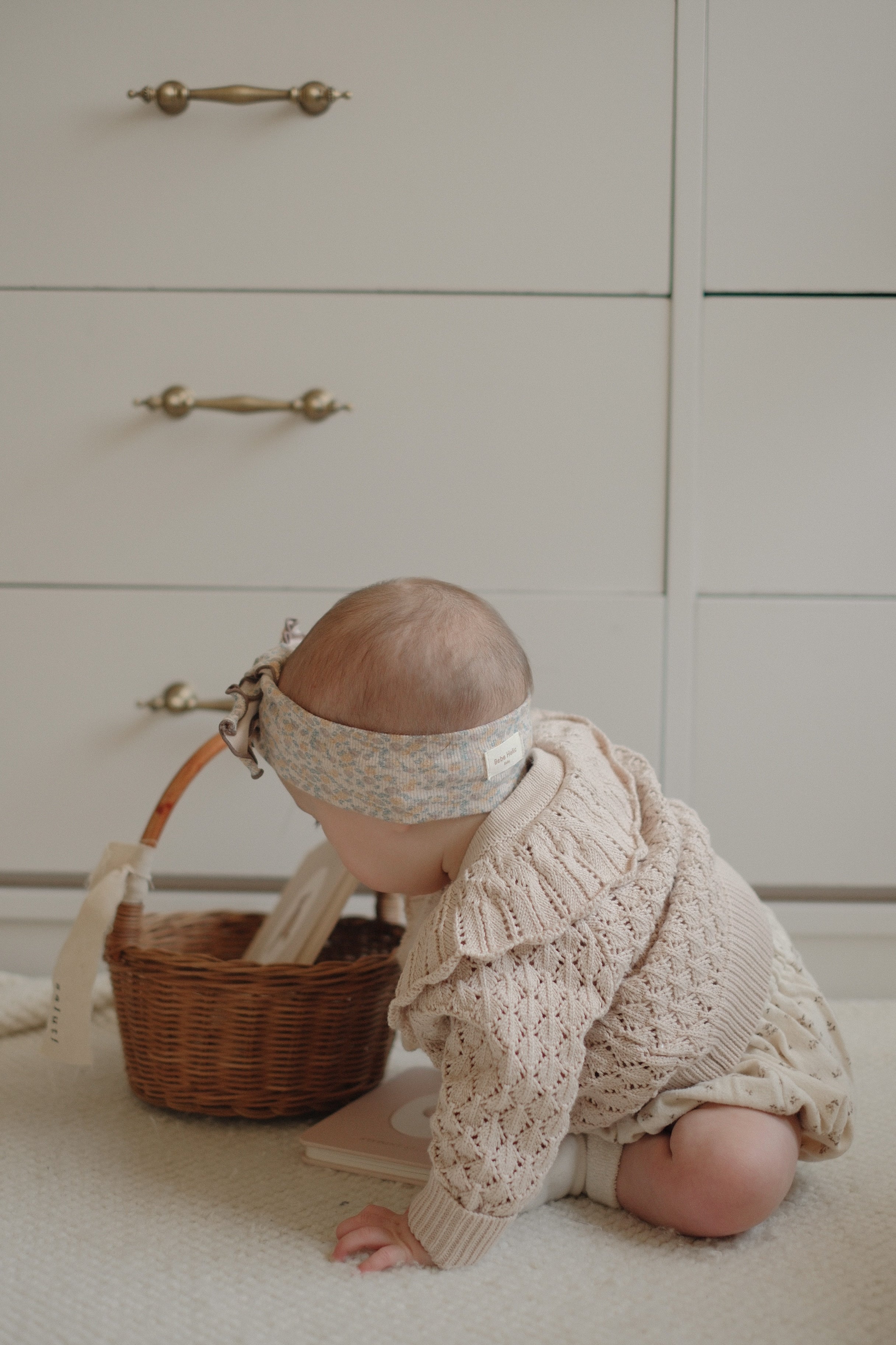 Fraise eyelet cardigan