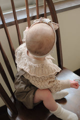 Fraise eyelet cardigan
