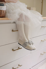 Ribbon flat shoes - Frozen yogurt -