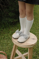 Ribbon flat shoes - Frozen yogurt -