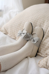 Ribbon flat shoes - Frozen yogurt -