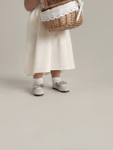 Ribbon flat shoes - Frozen yogurt -