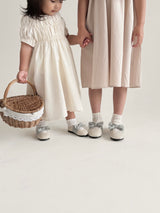 Ribbon flat shoes - Frozen yogurt -