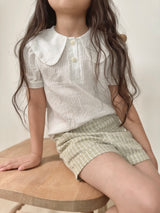 Poirette collar blouse
