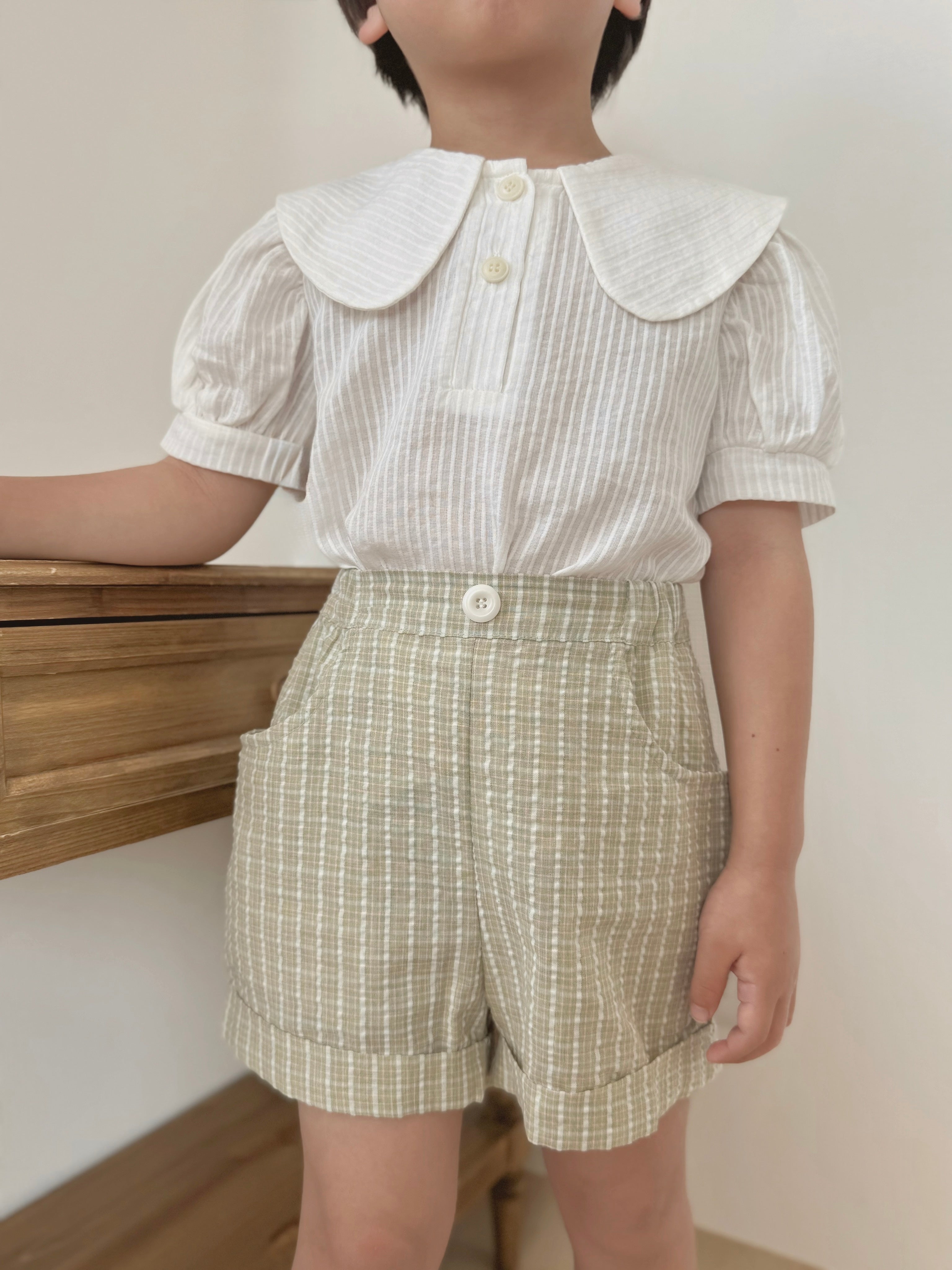 Poirette collar blouse