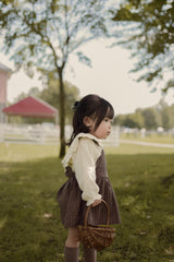 Check apron one-piece