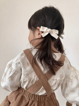 Corduroy suspender cancan skirt