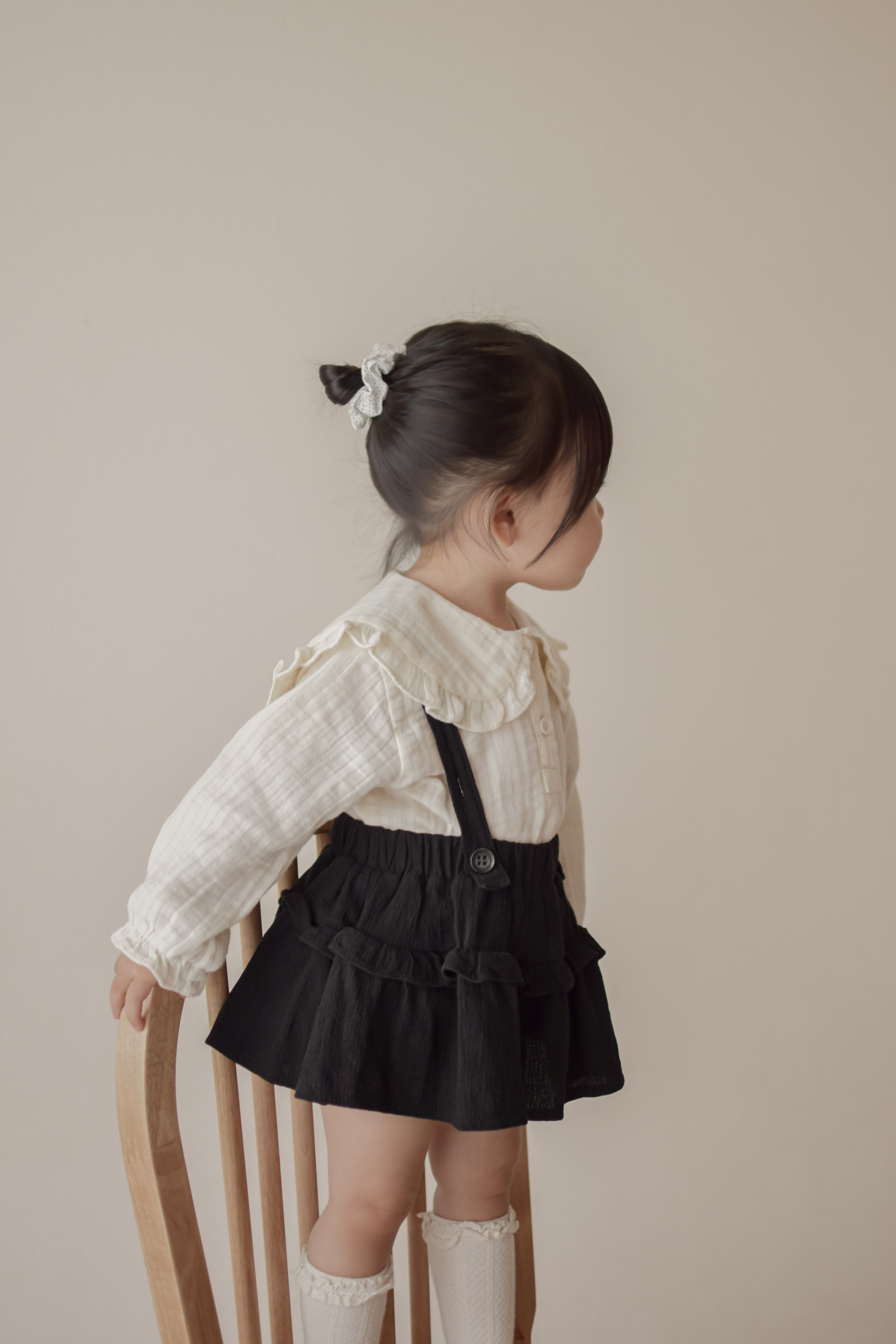 Elly frill suspender skirt