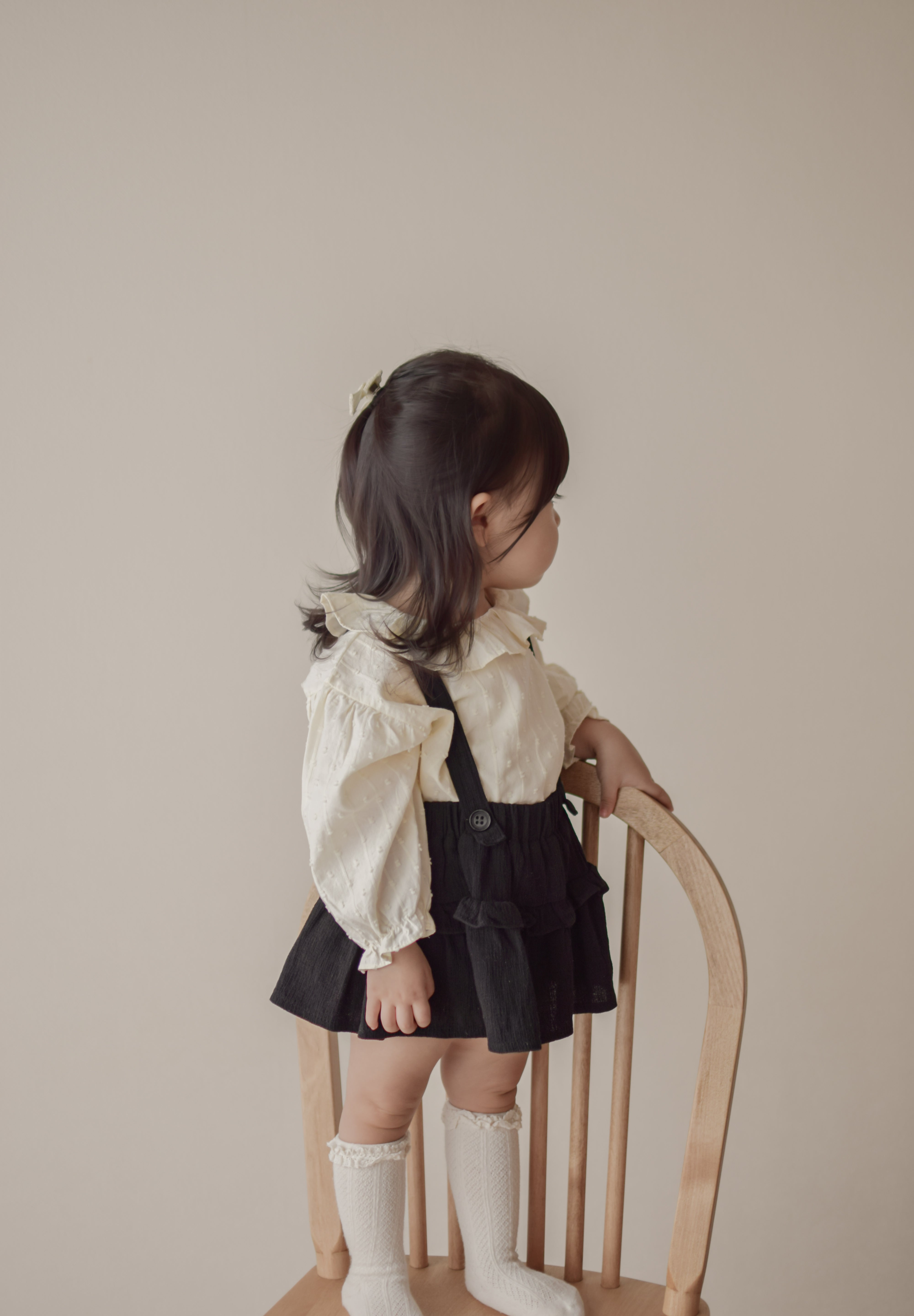 Elly frill suspender skirt