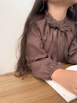 Monde embroidery blouse