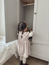 Soft puff knit one-piece