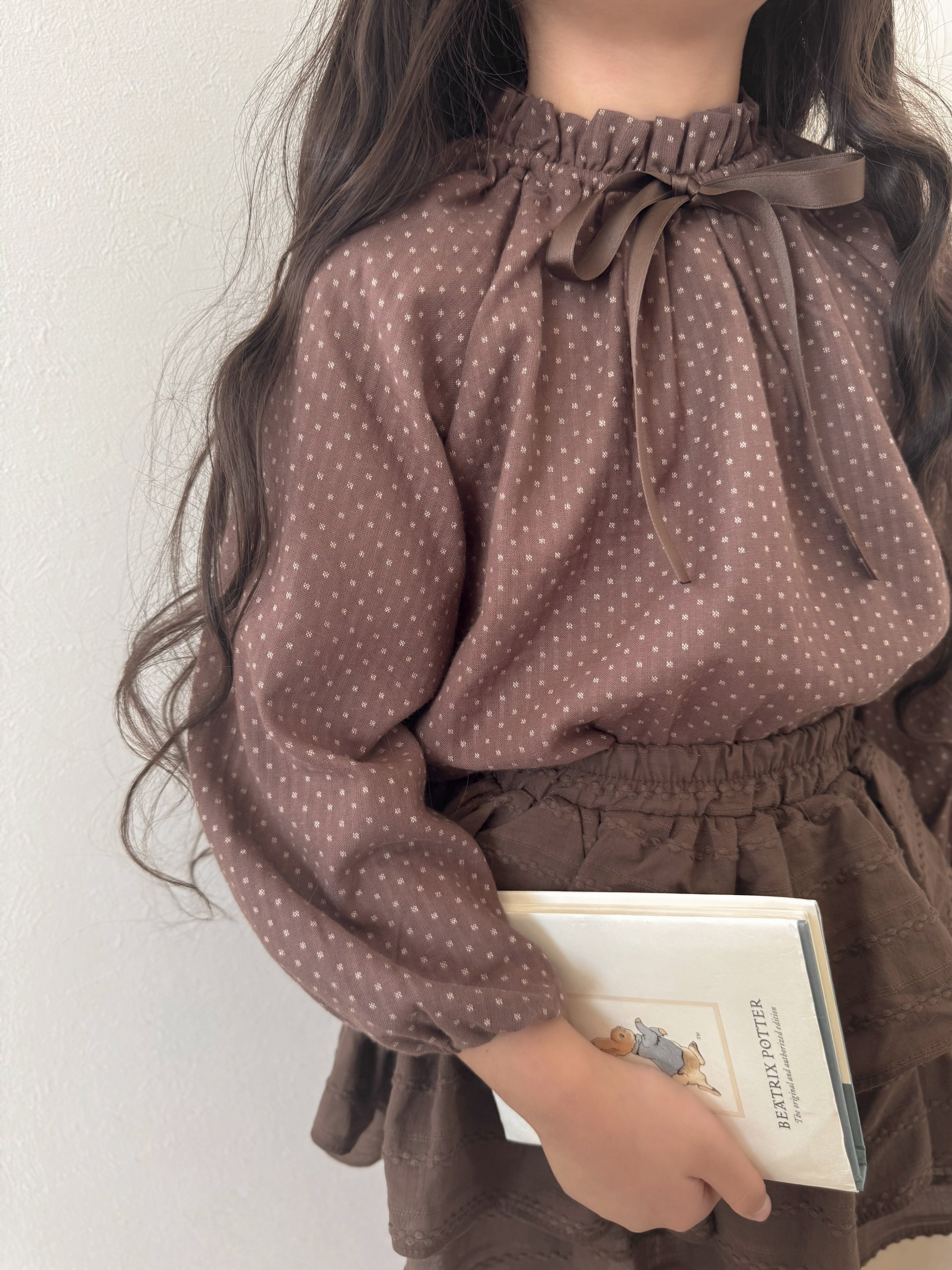 Monde embroidery blouse